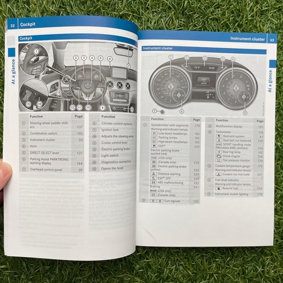 2019 Mercedes-Benz CLA Owners Manual (CLA45 AMG 4MATIC, CLA250 4MATIC 2.0L) - Picture 9 of 15